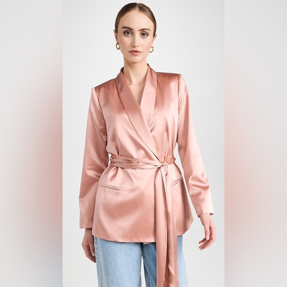 L’AGENCE Everly Wrap Blazer - Picture 3 of 16